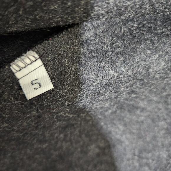 Vintage Lynn Murray 80s pop 100% wool felt art to wear vest woman's size Large - Picture 7 of 10